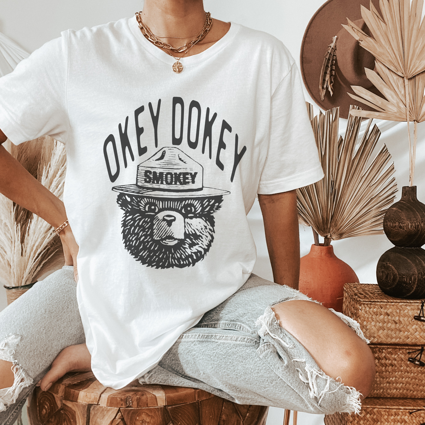 Okey Dokey Retro T Shirt