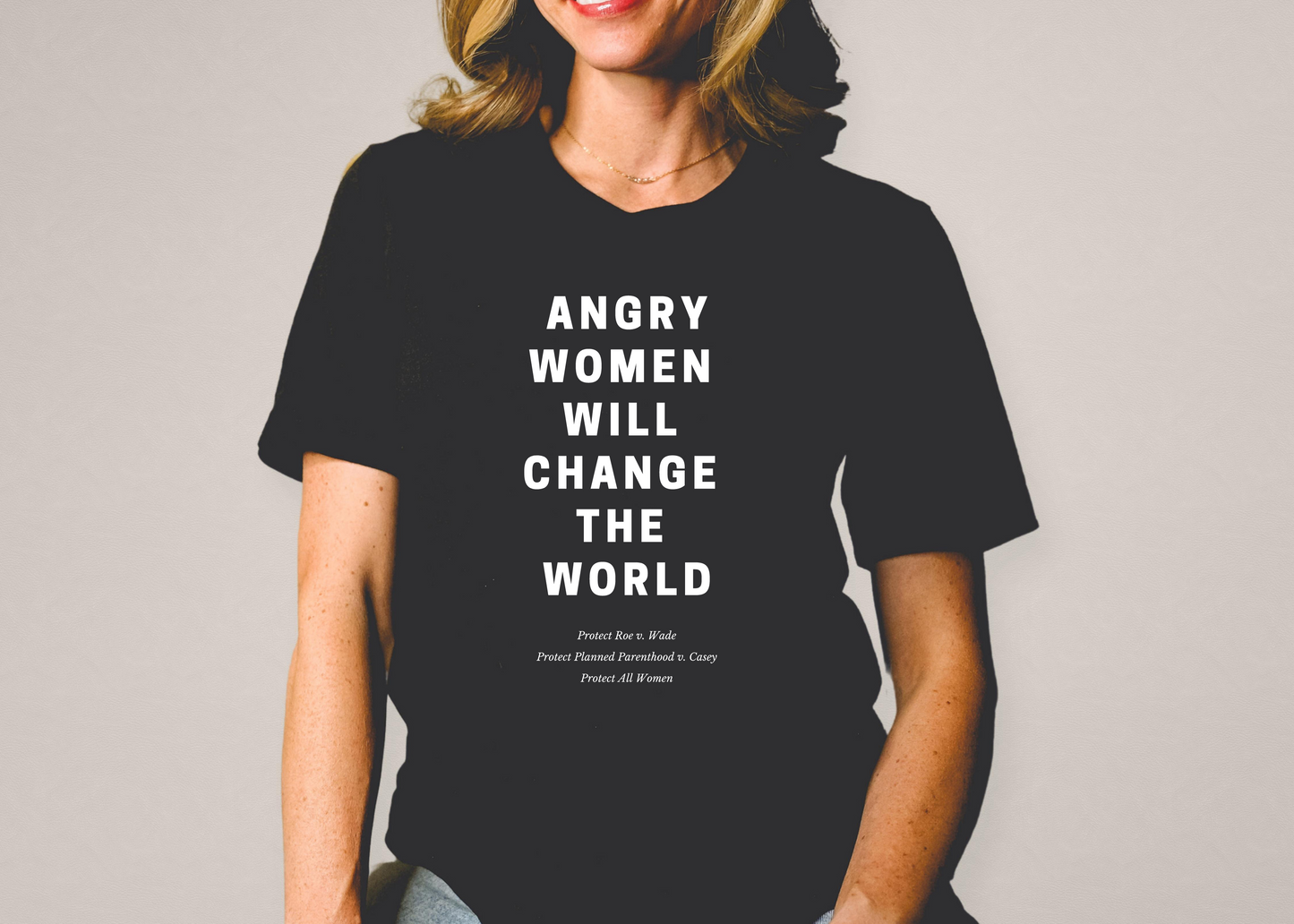 Angry Women Will Change The World T Shirt