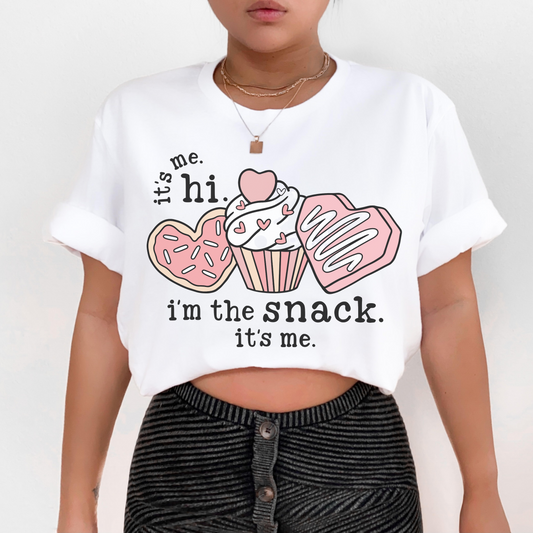 It's Me Hi I'm the Snack Retro T Shirt