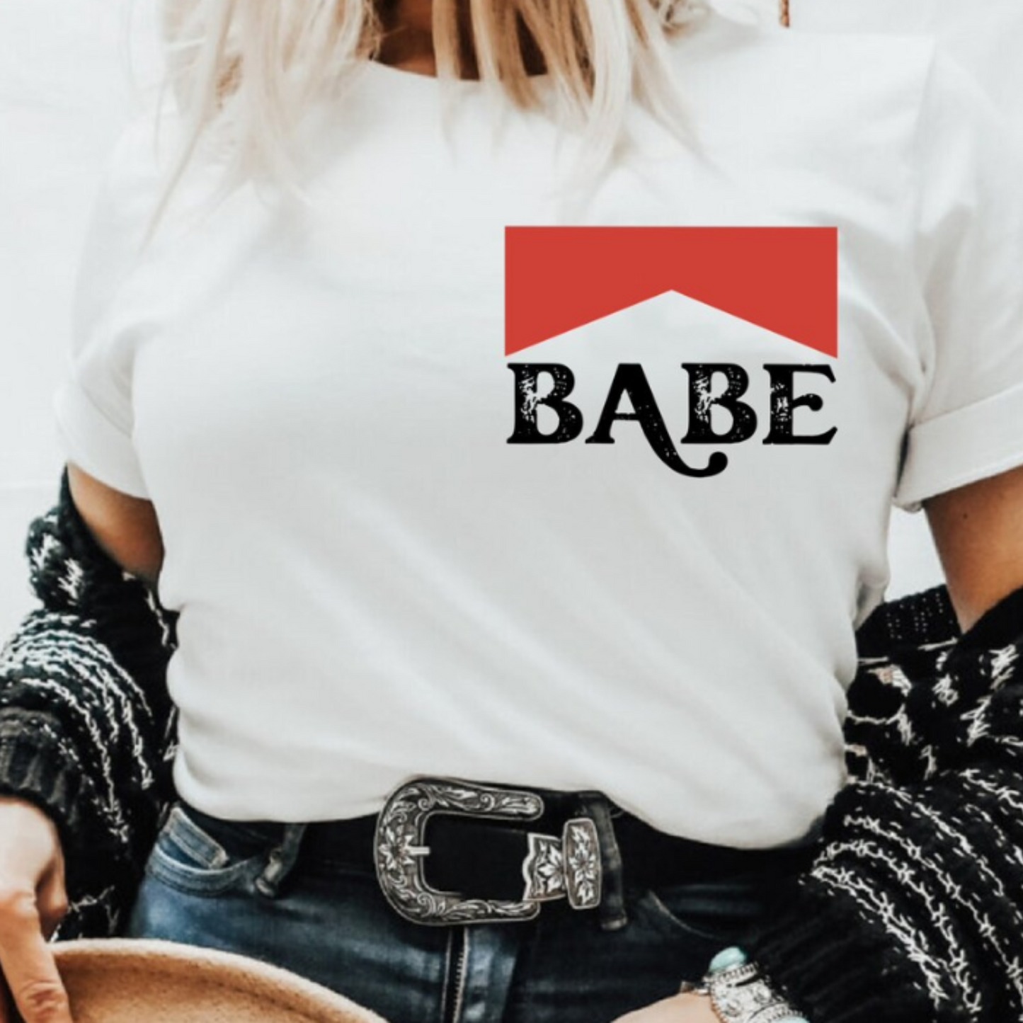 Bride or Babe Retro Cowgirl T Shirt