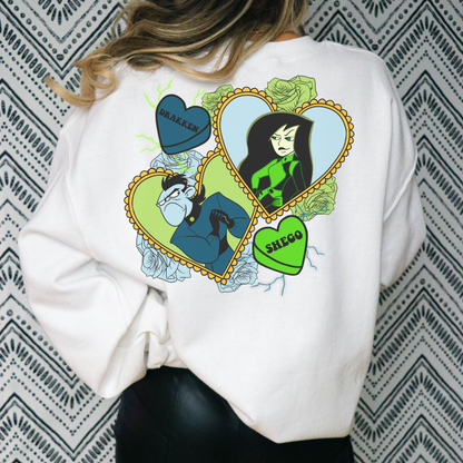 Kim Front & Back Retro Sweatshirt