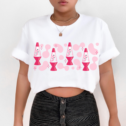 Ghost Lava Lamp Retro T Shirt