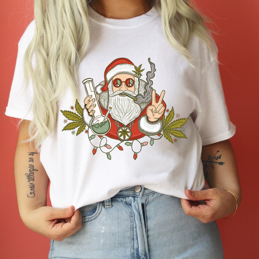 Stoner Santa T Shirt