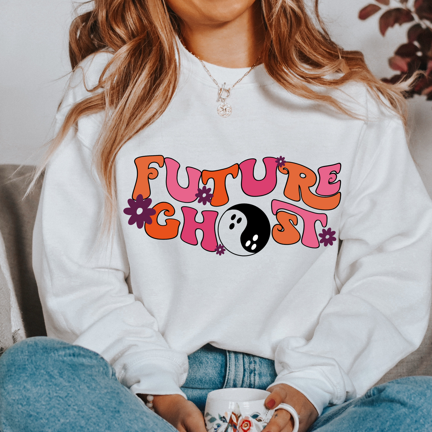 Future shop ghost sweatshirt