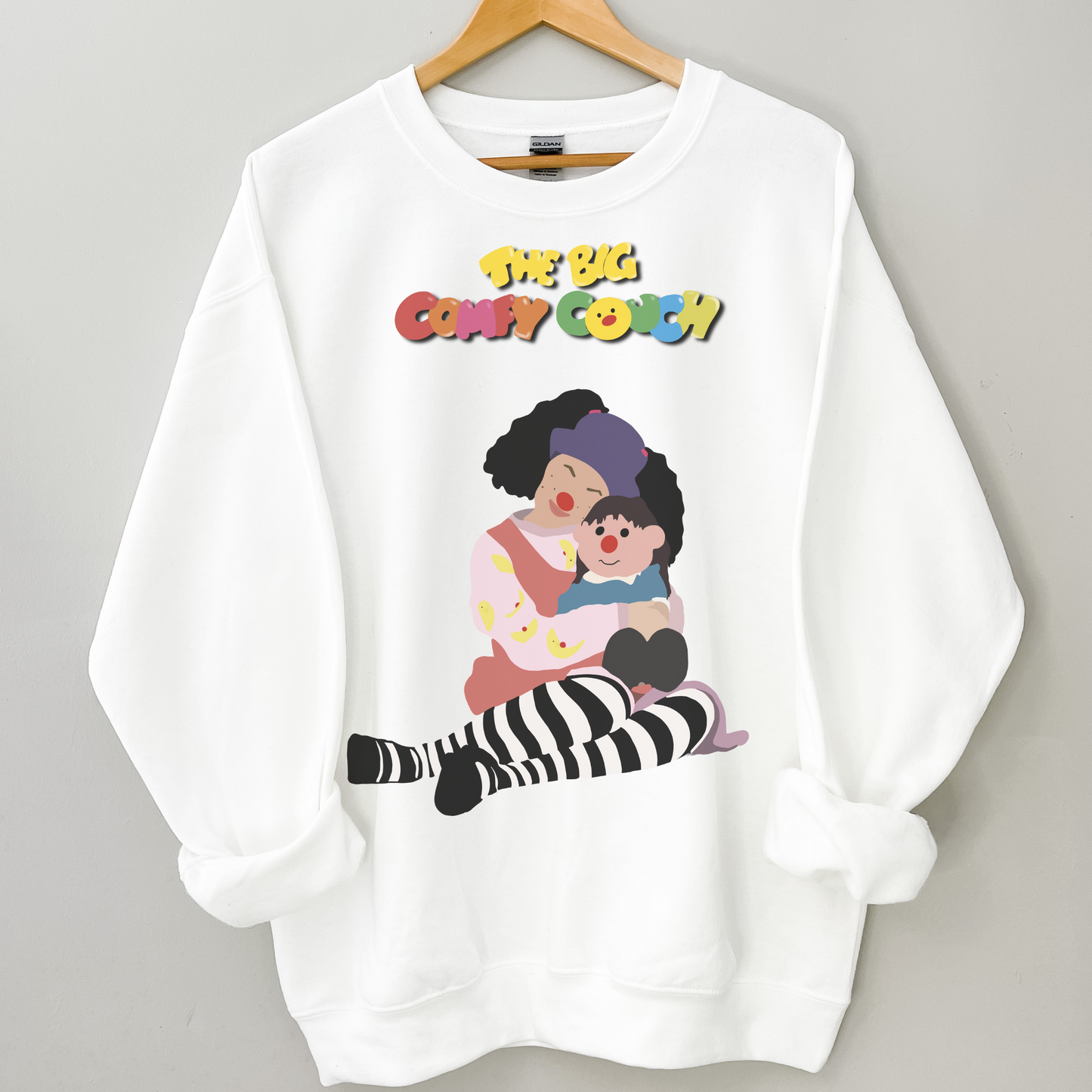 Comfy Throwback Retro Sweatshirt or T shirt