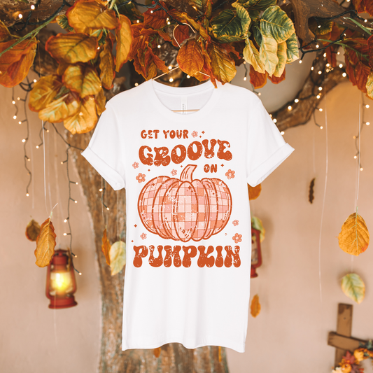 Get Your Groove On Pumpkin T Shirt