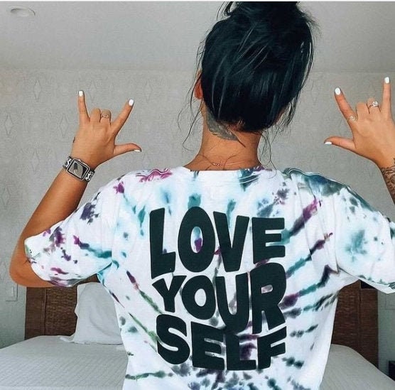 Love Yourself Tie Dye T-Shirt