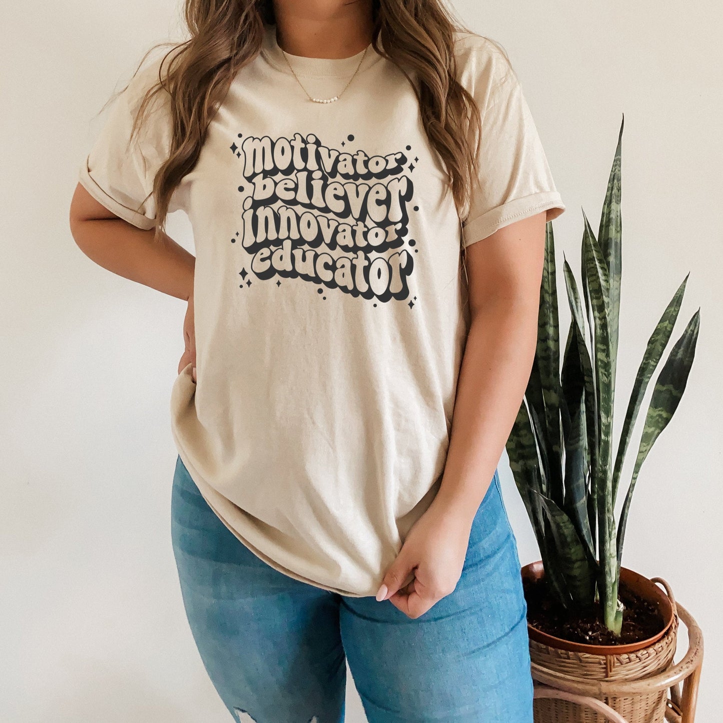 Inspiring Educator Teacher T Shirt | Retro School Shirt