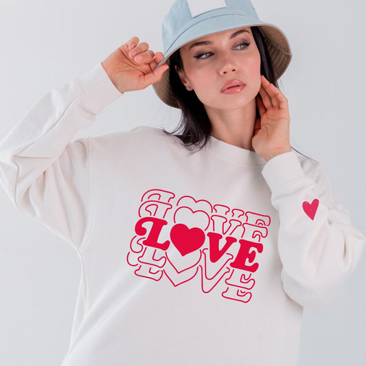 Retro Love Sweatshirt