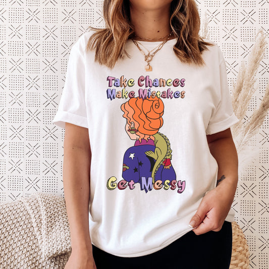 Take a Chance 90s Teacher Retro T Shirt