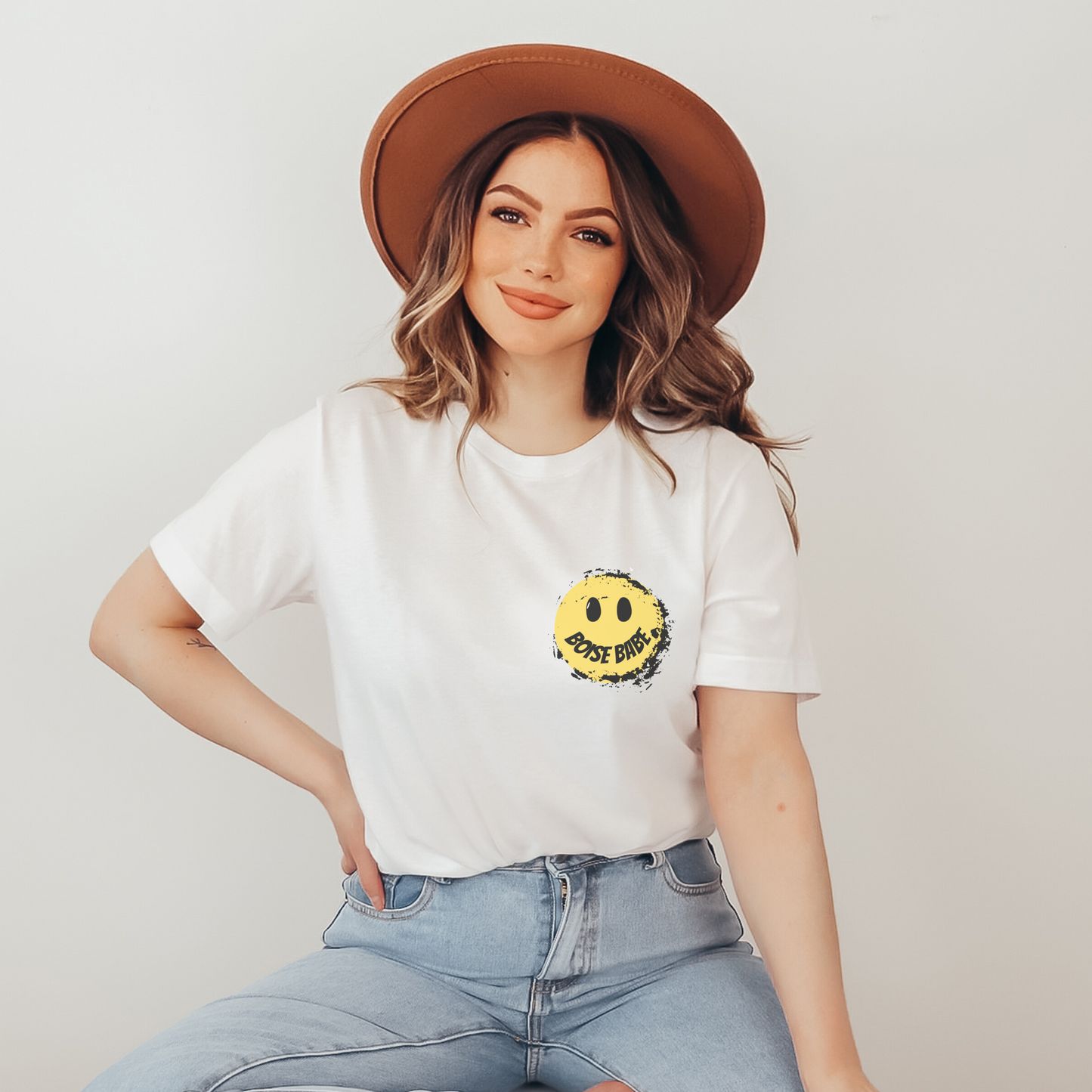 Don’t Trip Over What’s Behind You | Peace Sign Retro T Shirt
