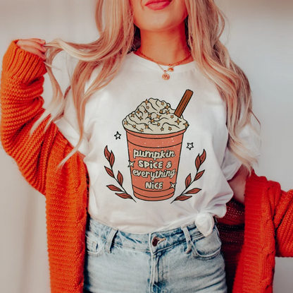 Pumpkin Spice & Everything Nice T Shirt