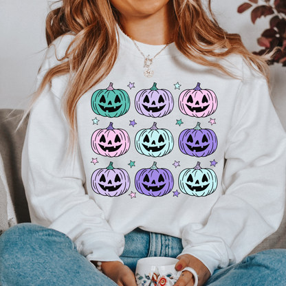 Colorful Pumpkins Sweatshirt