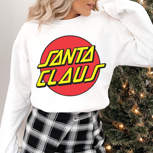 Santa Claus Trendy Retro Sweatshirt